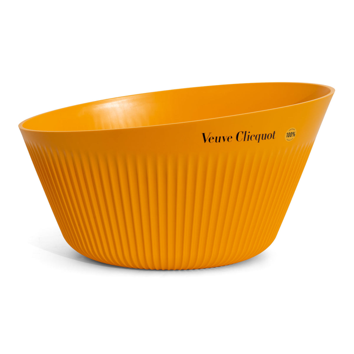Veuve Clicquot Bottle Cooler Champagne Ice Bucket Sunray Orange Magnum