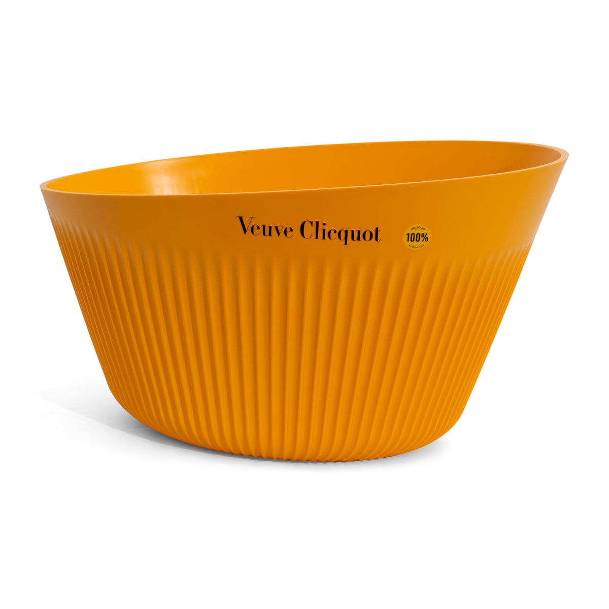 Veuve Clicquot Bottle Cooler Champagne Ice Bucket Sunray Orange Magnum – View 2