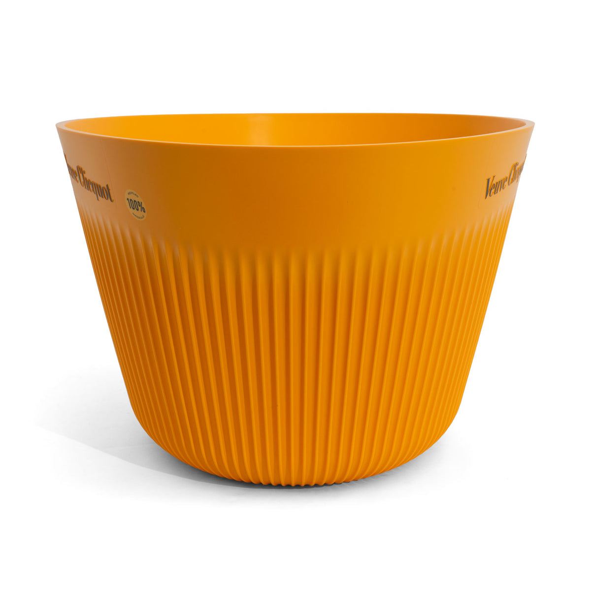 Veuve Clicquot Bottle Cooler Champagne Ice Bucket Sunray Orange Magnum – View 3