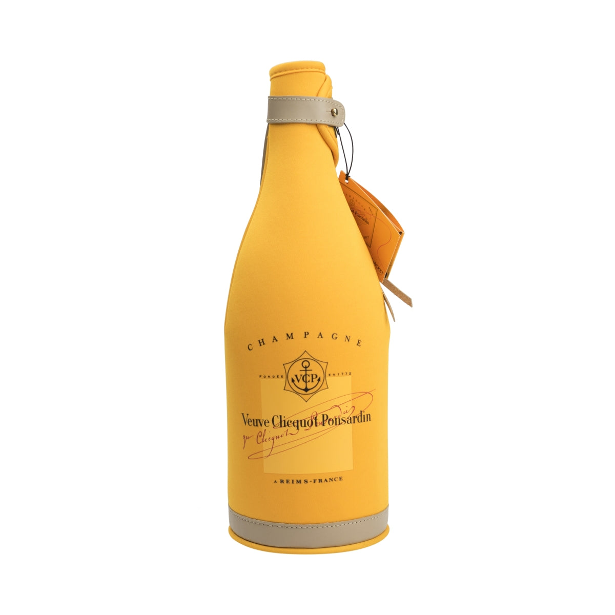 Veuve Cliquot Champagne Bottle Cover 1.5L Cooler Orange Ponsardin Sleeve Bar
