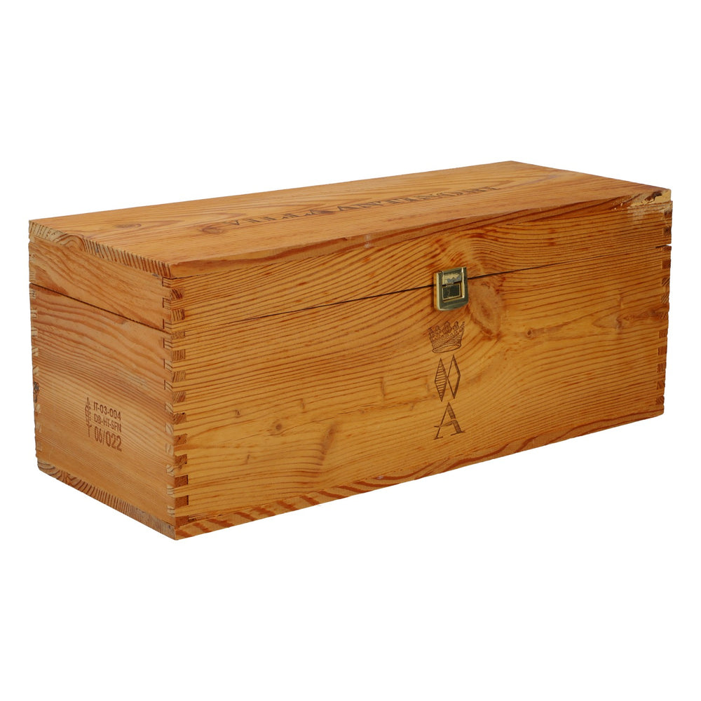 Villa Antinori Wine Wooden Box Room Decoration 16x40.5x16 cm