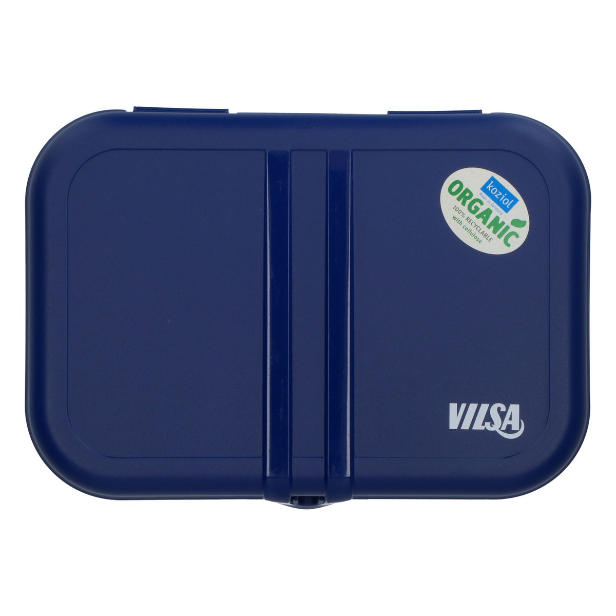 Vilsa Wasser Lunch Box, 3 Containers + Cutlery, New, Plastic, Blue – View 3