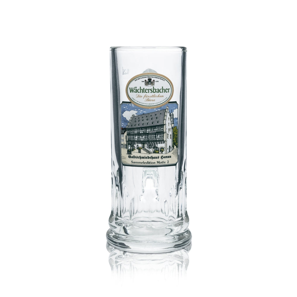 Wächtersbacher beer glass 0.25 l mug tankard Seidel glasses collector's edition motif 2