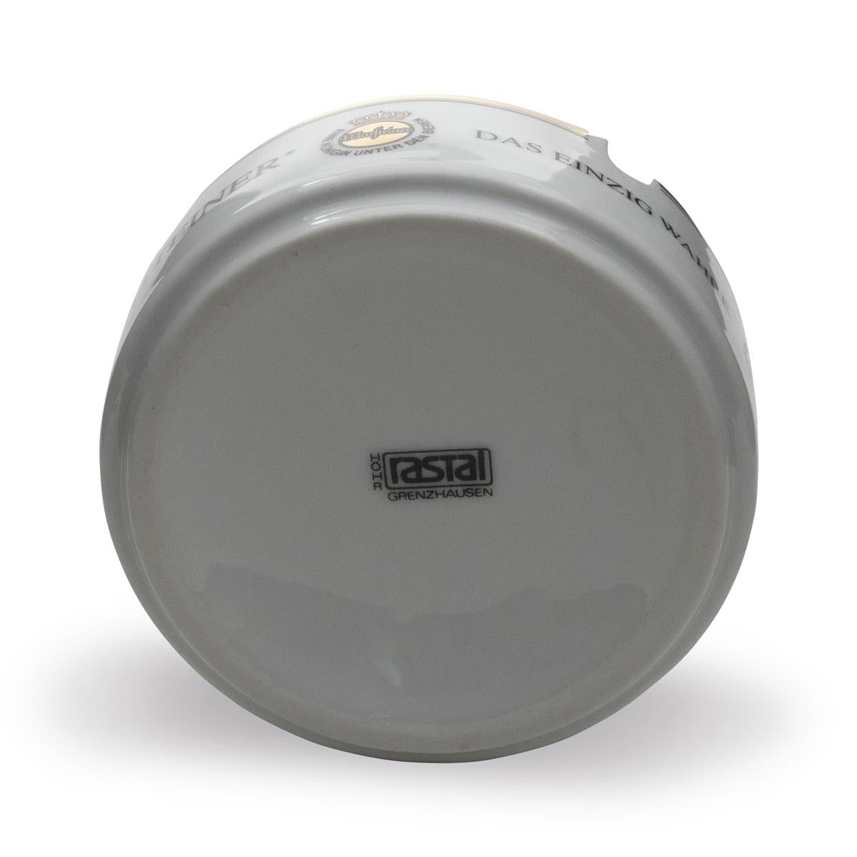 Warsteiner Ashtray Ceramic White Ø10cm Ashtray Pub Smoke Cigarette Smoke – View 3