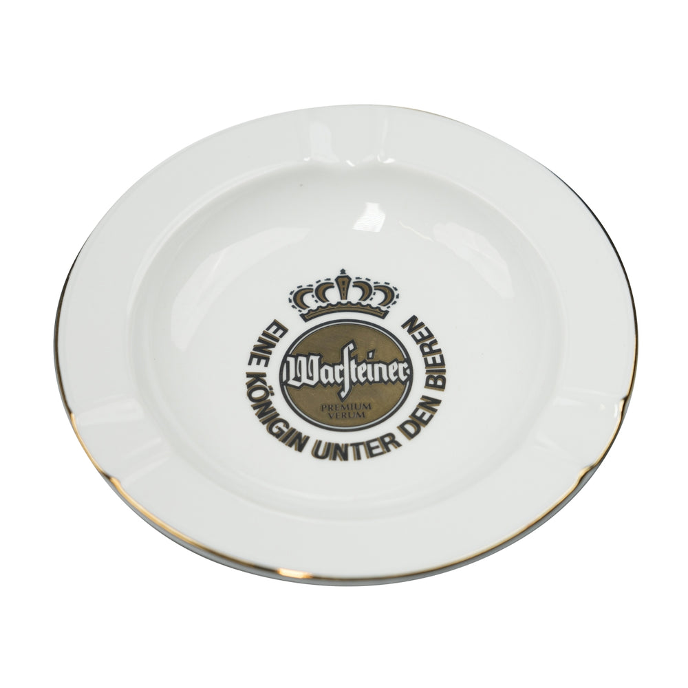 Warsteiner Beer Ashtray Ceramic Ashtray Cigarette Tobacco Smoking