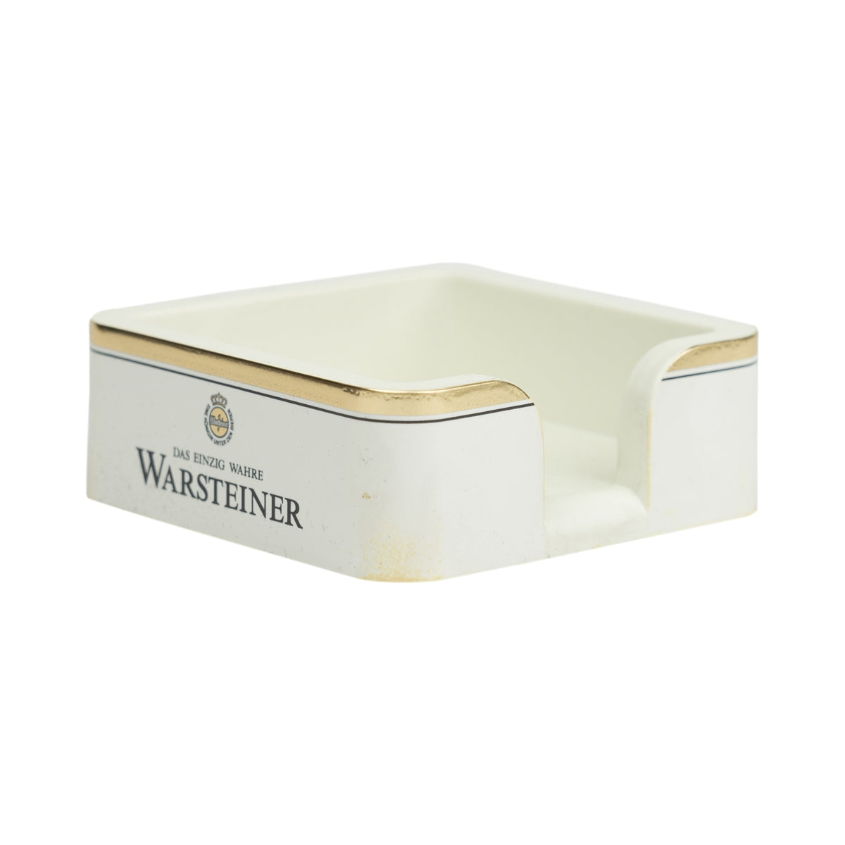Warsteiner beer beer mat stand, square, 11 x 11 cm, holder, table, catering, menu, bar – View 2