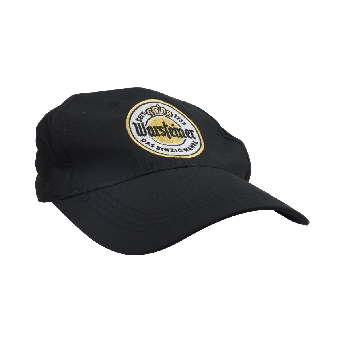 Warsteiner beer cap, one size, baseball snapback, black, with visor