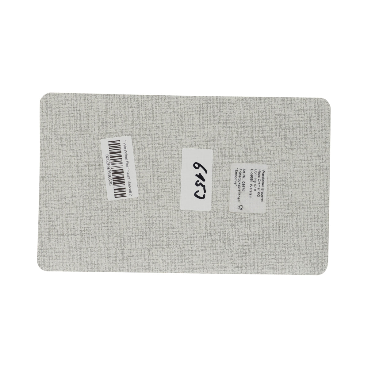 Warsteiner Beer Breakfast Board 23x15 Smoothie Recipe Cutting Board Bartender – View 2