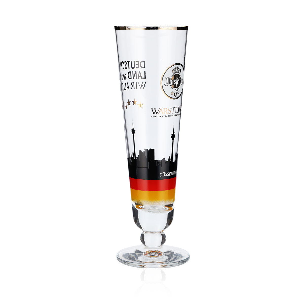 Warsteiner beer glass 0.2 l glasses goblet tulip glass Düsseldorf Germany – View 2