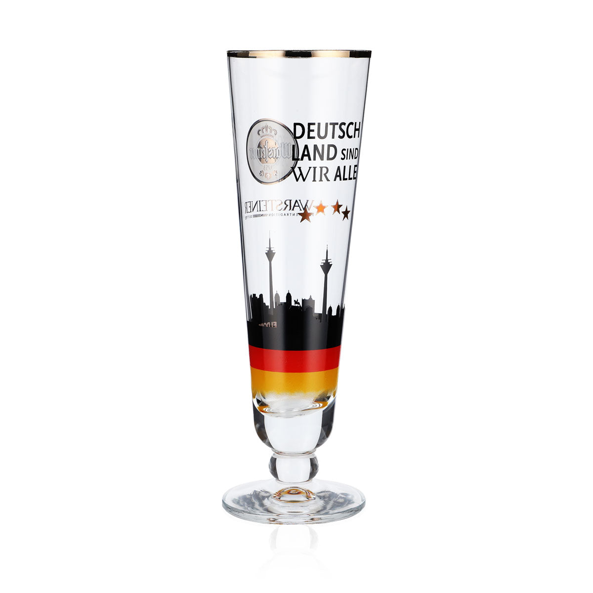 Warsteiner beer glass 0.2 l glasses goblet tulip glass Düsseldorf Germany – View 3