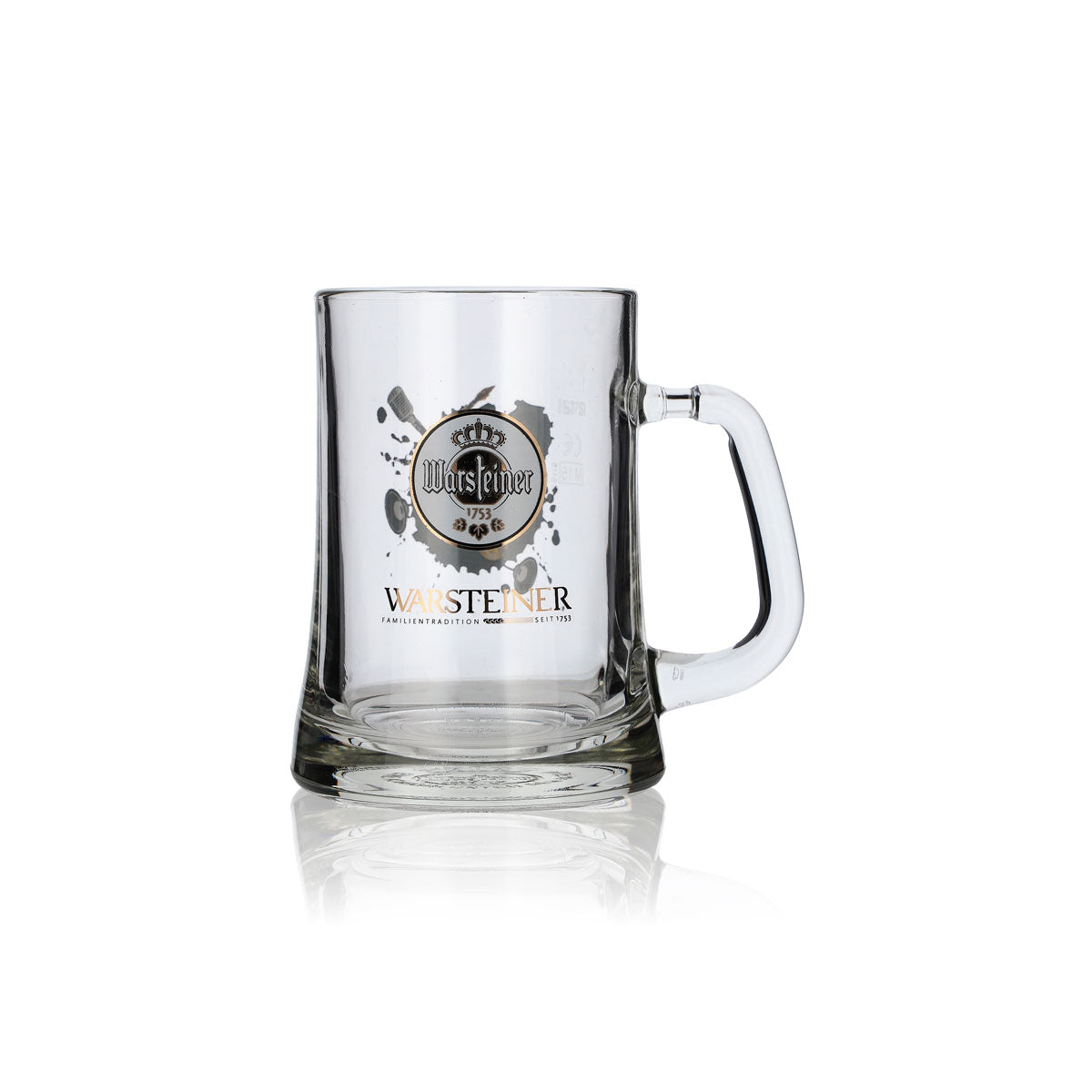 Warsteiner beer glass, 0.3 l beer mug, Seidel collector's mug, "Saxophone" tankard – View 2