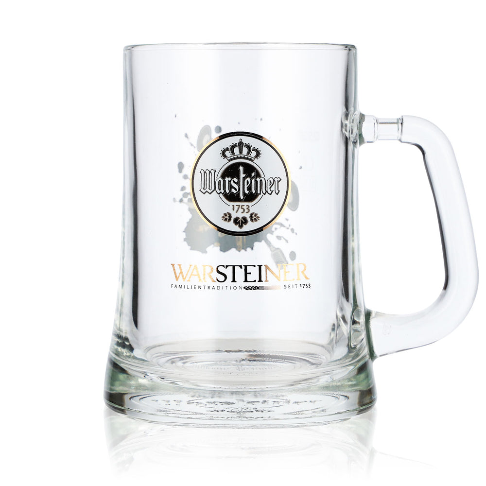 Warsteiner Beer Glass, 0.3 L, Mugs, Limited Edition "Microphone" Music Design by Rastal