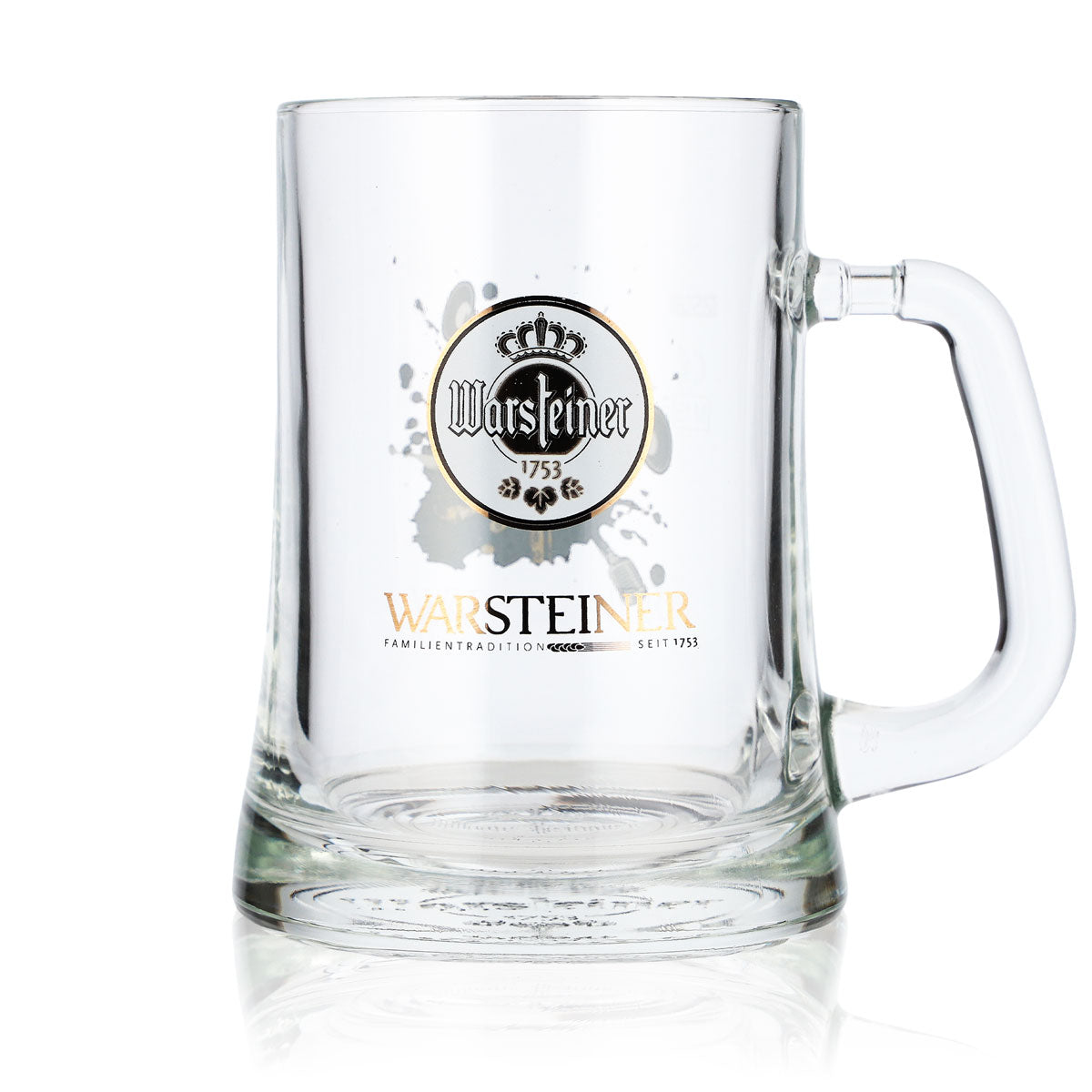 Warsteiner Beer Glass, 0.3 L, Mugs, Limited Edition "Microphone" Music Design by Rastal