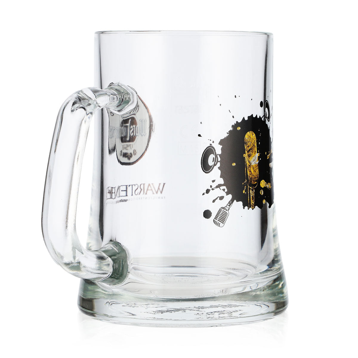Warsteiner Beer Glass, 0.3 L, Mugs, Limited Edition "Microphone" Music Design by Rastal – View 4