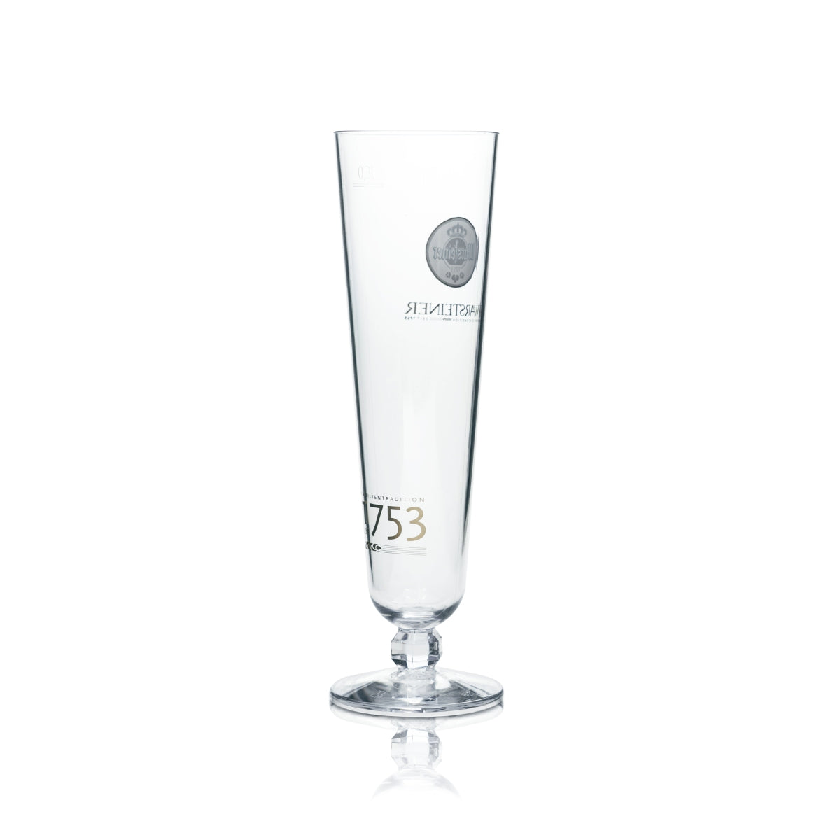 6x Warsteiner beer glass 0.3l plastic reusable trophy tulip pilsner glasses, catering – View 4