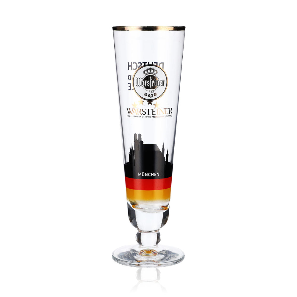 Warsteiner beer glass Beer glass Collectible glass 0.2 l Trophy Munich Germany