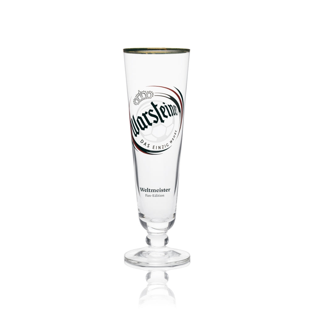 Warsteiner Beer Glass Tulip Special Edition Fan Edition World Champion 300ml
