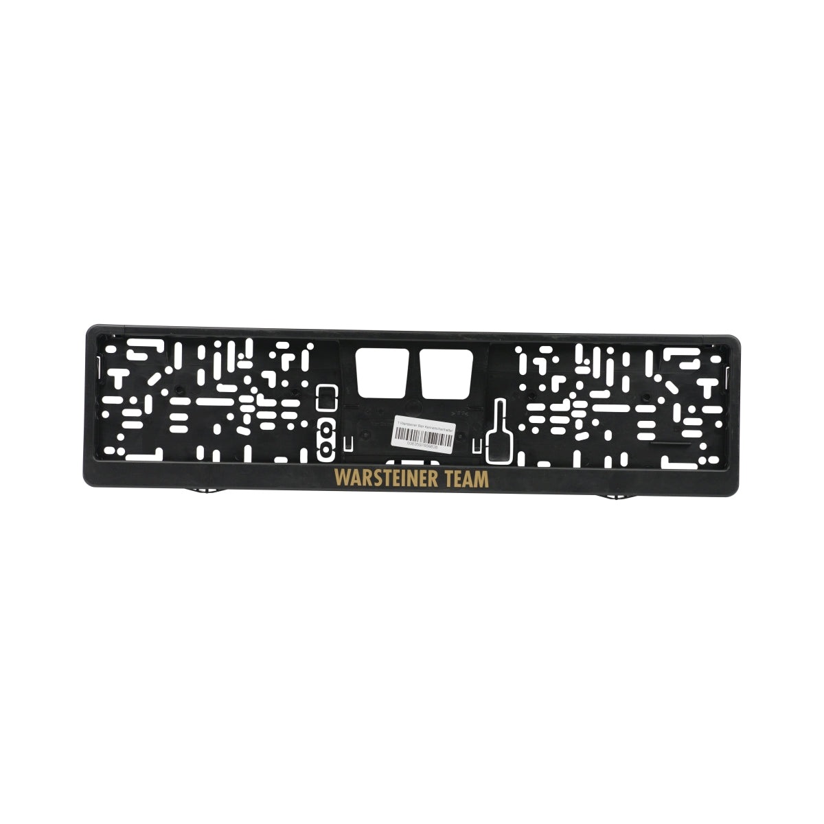 Warsteiner beer license plate holder Number plate holder Car EU black