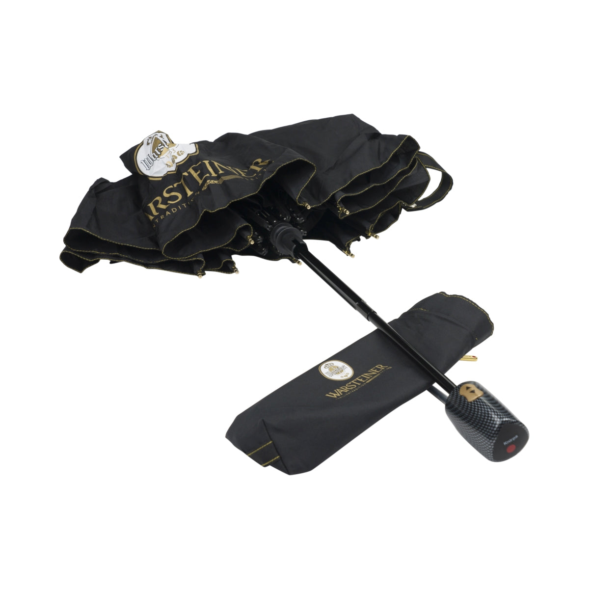 Warsteiner Beer Knirps Umbrella Pocket Umbrella Automatic Mini Pocket Travel – View 6