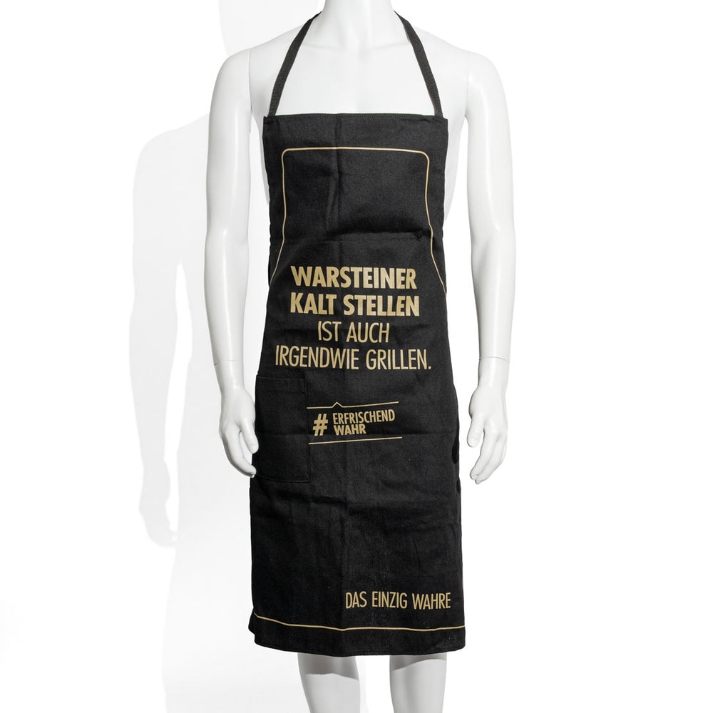 Warsteiner Beer Apron Waiter Apron Barbecue Apron Bistro Apron Black