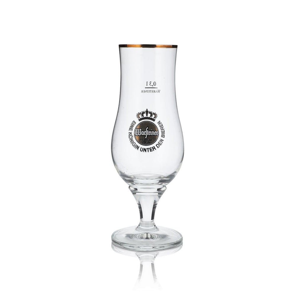 Warsteiner Glass Beer Glasses Beer Glasses Exclusive Pokal, bulbous beer glass 0.3l
