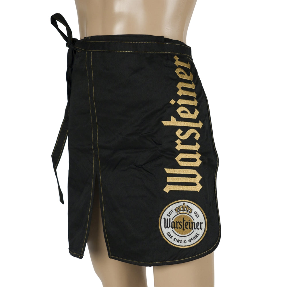 Warsteiner waiter apron, waist tie, short, catering, bistro, bar service, waiter