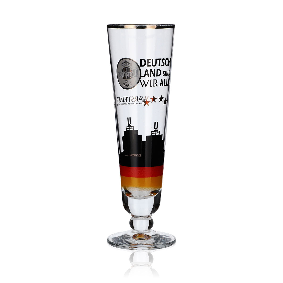 Warsteiner Collector's Glass 0.2l Cup Dortmund Germany Soccer Special Edition – View 3