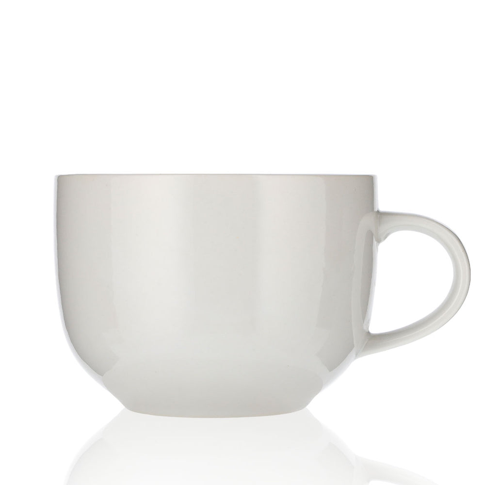 WAS Glass 0.45 l Cup Mug Coffee cup Latte Jumbo Porcelain