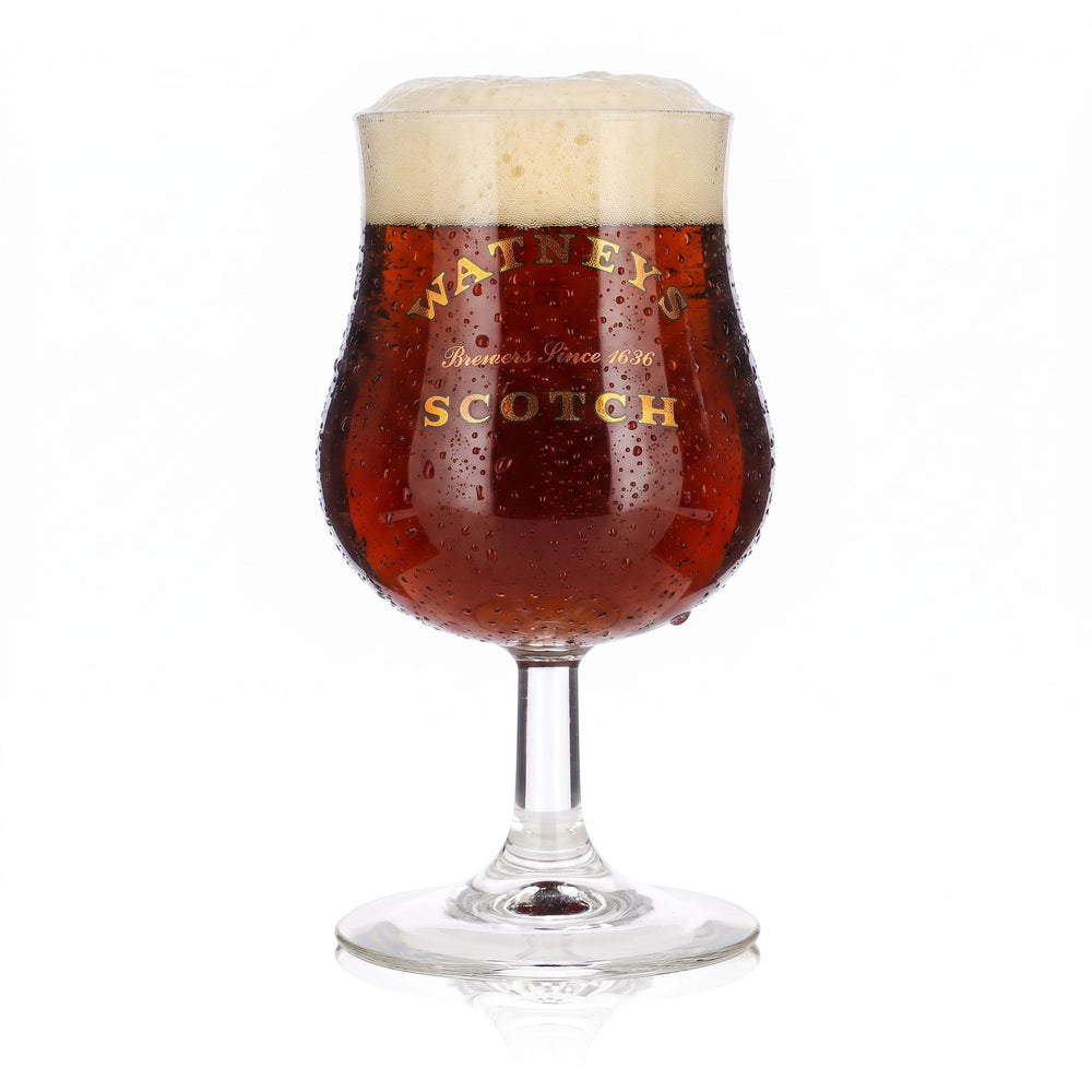 Watney's Beer Glass, 0.25 L, Goblet Glasses, Stemmed Glasses, Brewers Since 1636, SCOTCH