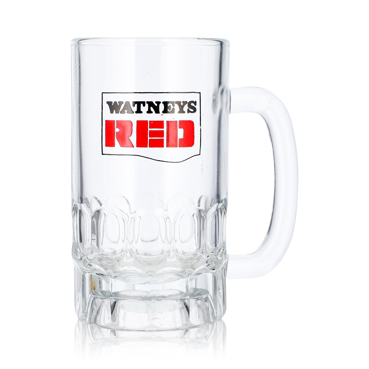 Watney's Beer Glass 0.3 L Jug RED – View 2