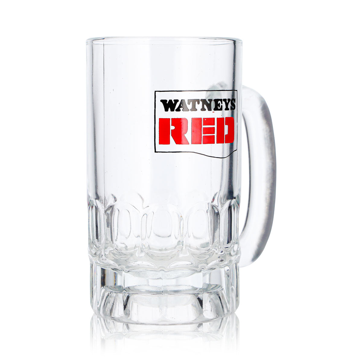 Watney's Beer Glass 0.3 L Jug RED – View 3