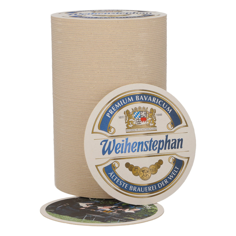 Weihenstephan Beer Beer Coasters Premium Bavaricum: The Origin of Beer