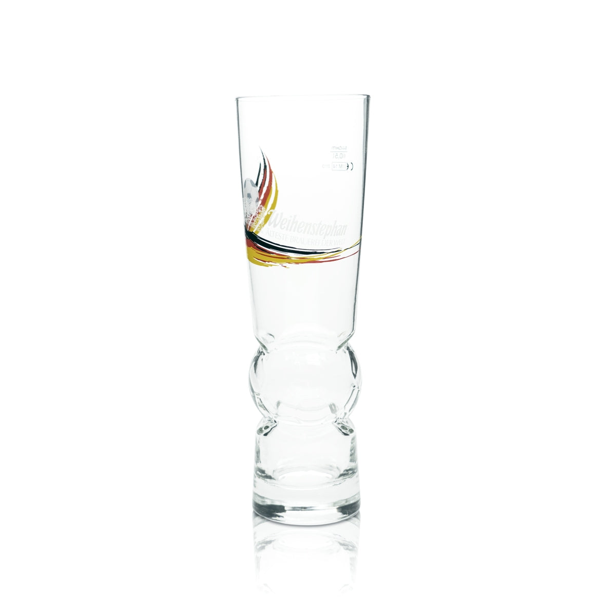 Weihenstephan Beer Glass 0.5l Wheat Beer Yeast Glasses Soccer Germany