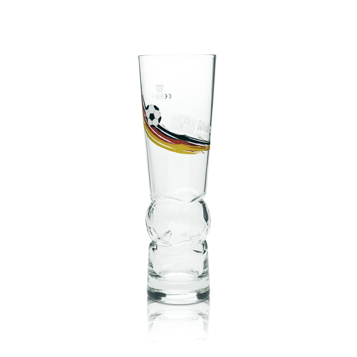 Weihenstephan Beer Glass 0.5l Wheat Beer Yeast Glasses Soccer Germany – View 2