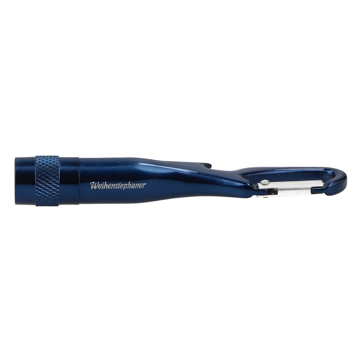 Weihenstephan Beer Flashlight Bottle Opener Carabiner Metal Blue – View 2