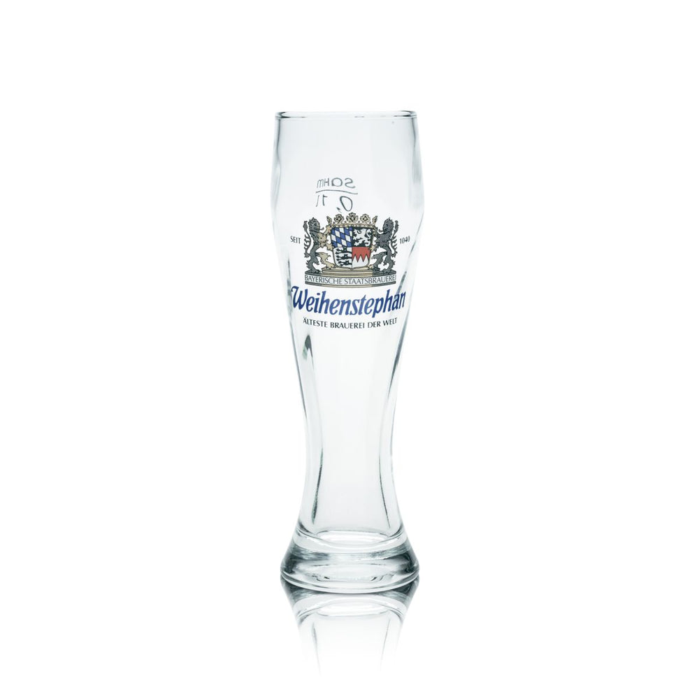 Weihenstephan wheat beer glass 0,1l Mini Hefeweizen glasses brewery lovers