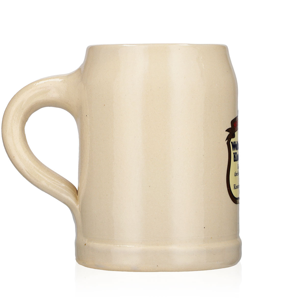 Weltenburg Monastery Glass 0.3l Earthenware Mug Stoneware Beer Mug Seidel Brewery – View 3