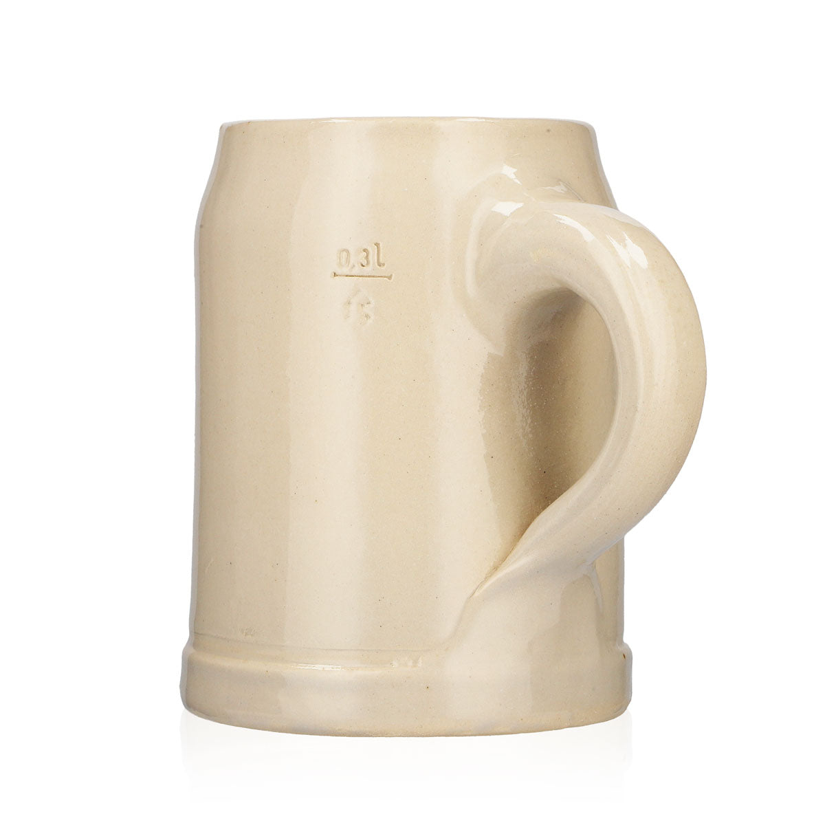 Weltenburg Monastery Glass 0.3l Earthenware Mug Stoneware Beer Mug Seidel Brewery – View 4