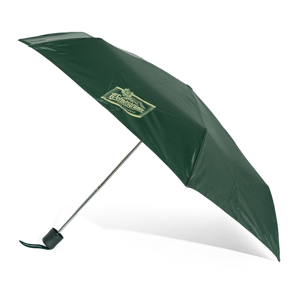 Wernesgrüner Beer Glass Mixed-Fabric Umbrella, Pocket Umbrella, Green