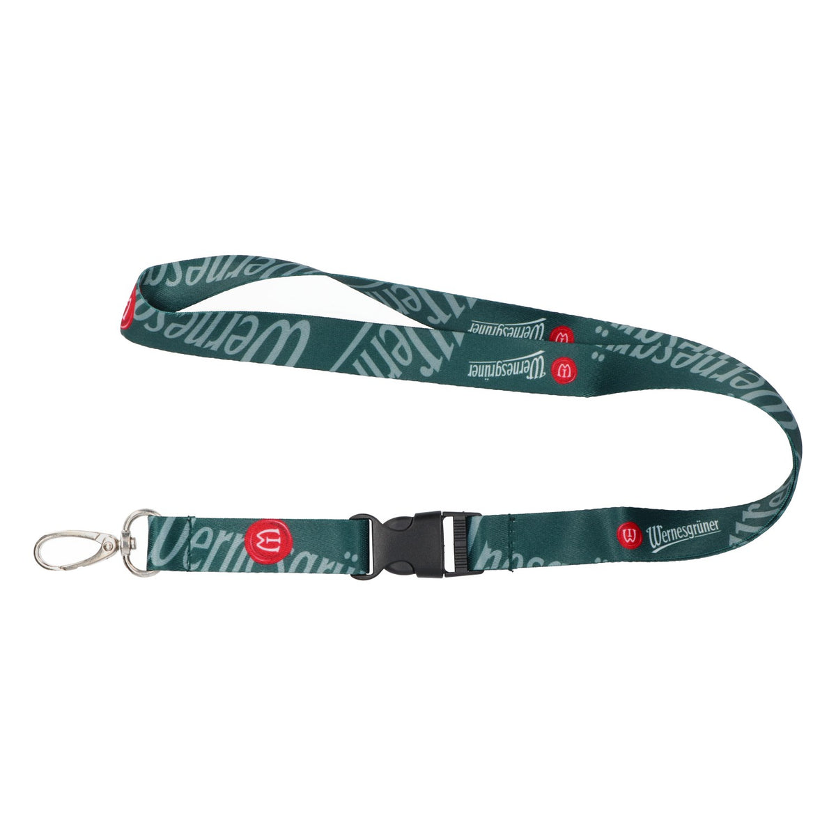 Wernesgrüner beer lanyard Beer lanyard 53 cm dark