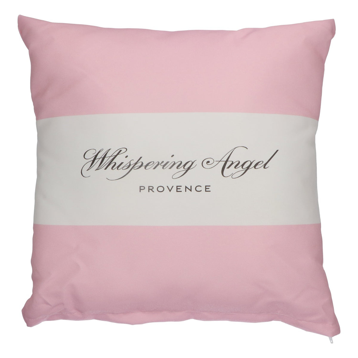 Whispering Angel Wine Cushion Lounge Cushion Sofa Cushion 40x40 cm pink/white – View 2