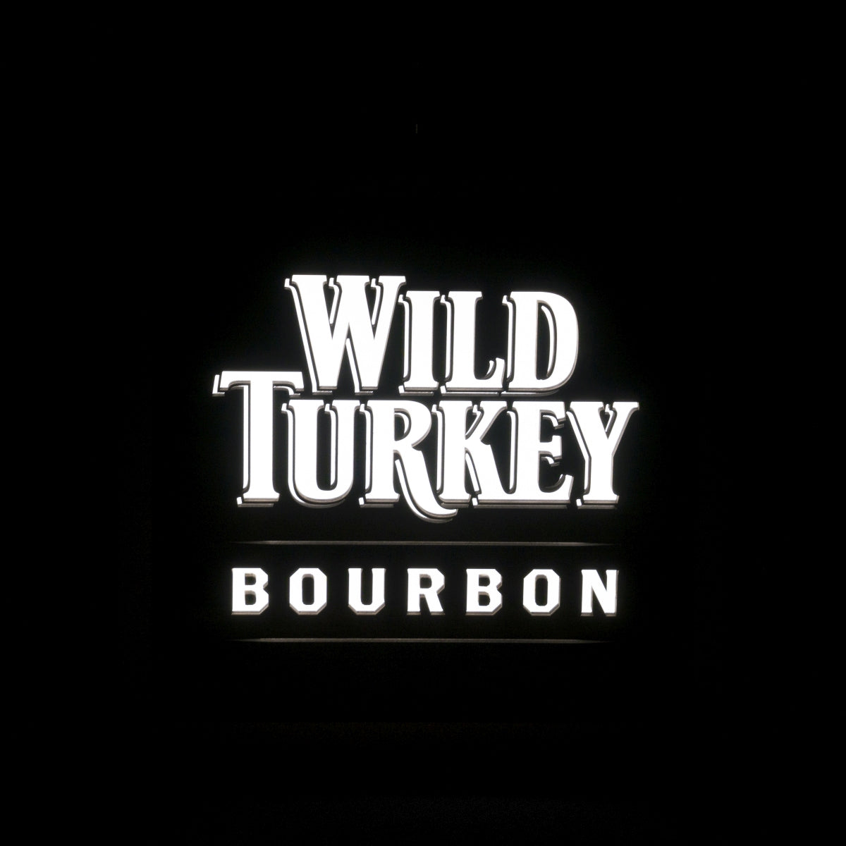 Wild Turkey Whiskey Neon Sign 40x40cm Bourbon Light Wall Sign Board Bar – View 3