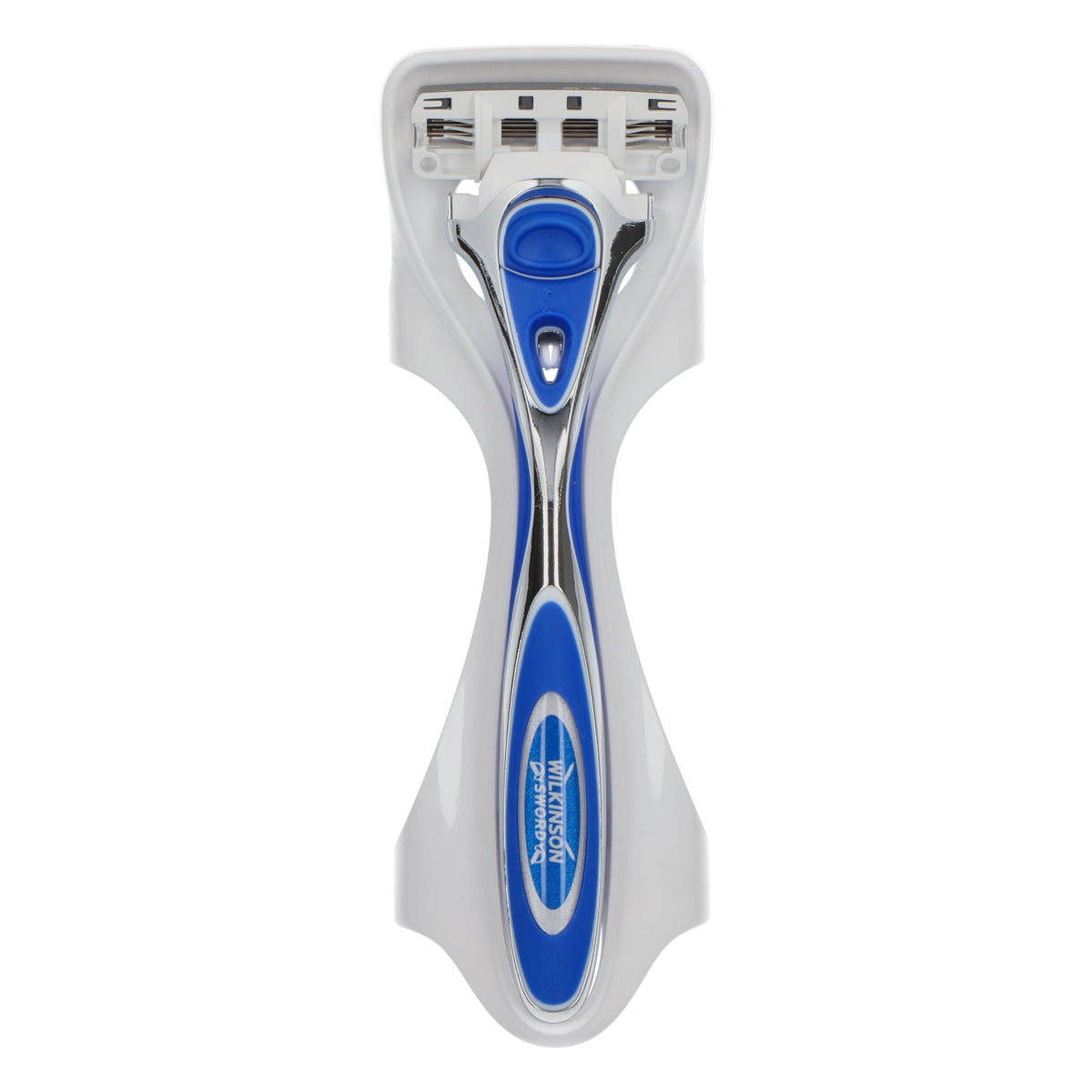 Wilkinson Sword Hydro 3 Razor with 3 UltraGlide Blades, Blue, Comfort Shave – View 3