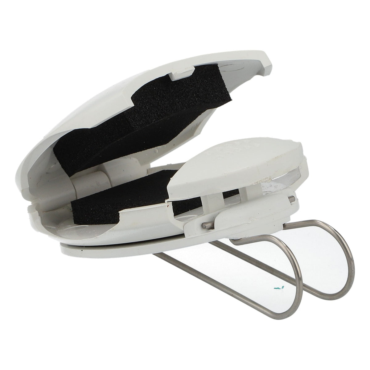 WimexX Sunglass Clip for Sun Visor (White) – Secure Mounting in the Car – View 3
