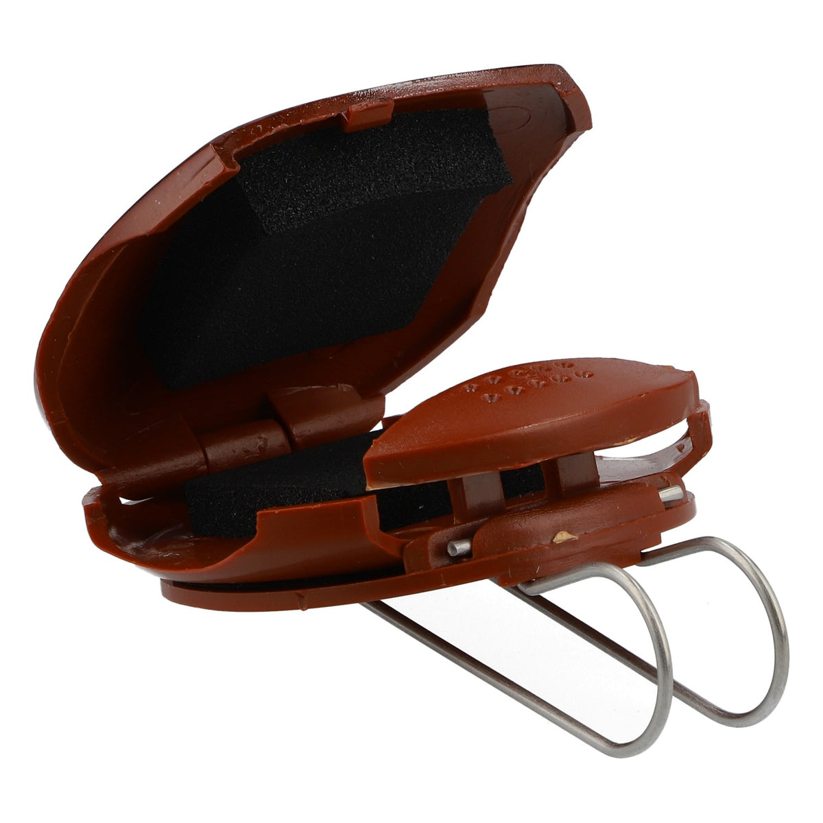 WimexX Sunglasses Clip-On Sun Visor, Copper Design, Car Sunglasses Holder, Easy – View 3