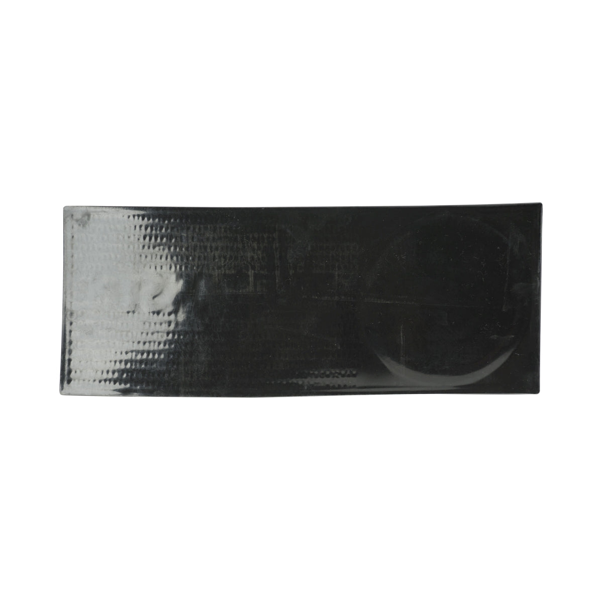 XL Knut Hansen Gin Bar Mat Rubber Black 50x20cm Runner Glasses Draining Mat – View 2