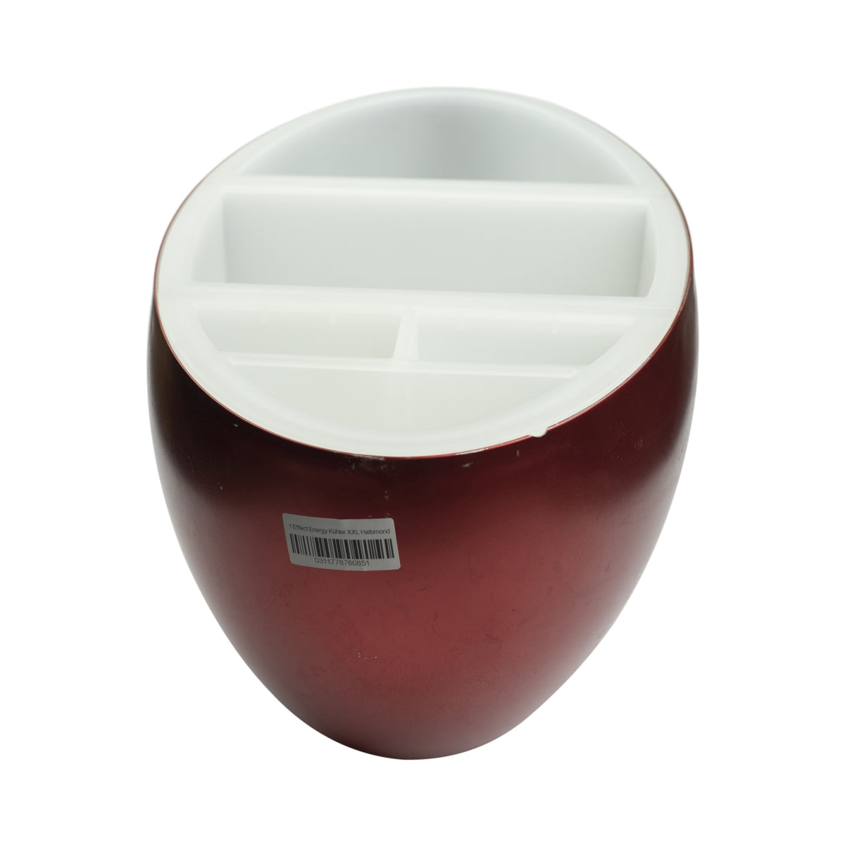 XXL Effect Energy Cooler Half Moon Red LED Ice Box Container Bottle Bucket Light – View 4