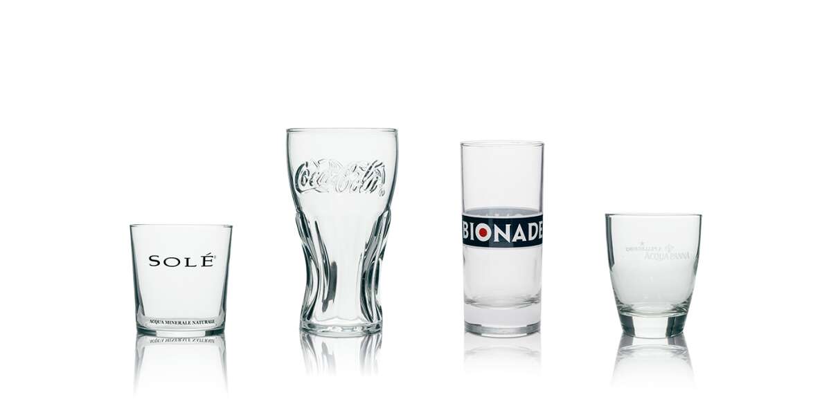 Soft drink & water glasses