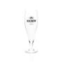 6x Kronen Glass 0.4l Beer Goblet Tulip Cup Glasses Gastro Bar Pub Dortmund