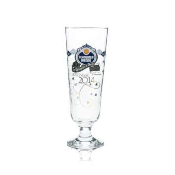 Schneider Weisse beer glass 0.5l goblet tulip glasses...